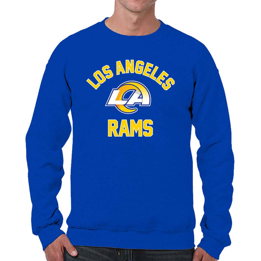 Los Angeles Rams NFL Adult Gameday Football Crewneck Sweatshirt - Royal