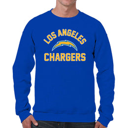 Los Angeles Chargers NFL Adult Gameday Football Crewneck Sweatshirt - Royal