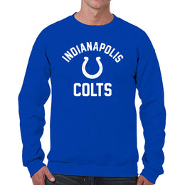 Indianapolis Colts NFL Adult Gameday Football Crewneck Sweatshirt - Royal