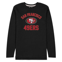 San Francisco 49ers NFL Gameday Adult Long Sleeve Shirt - Black