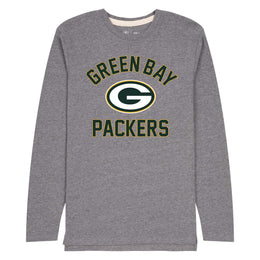 Green Bay Packers NFL Gameday Adult Long Sleeve Shirt - Sport Gray