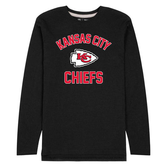 Kansas City Chiefs NFL Gameday Adult Long Sleeve Shirt - Black
