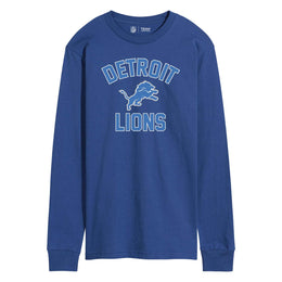 Detroit Lions NFL Gameday Adult Long Sleeve Shirt - Royal