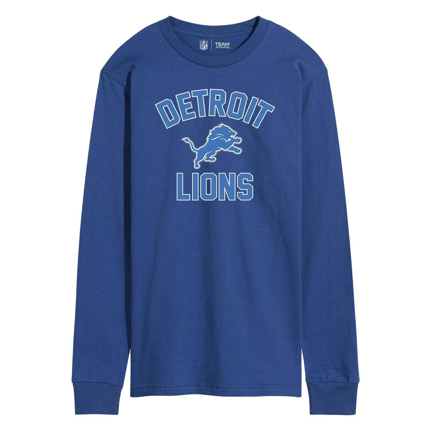 Detroit Lions NFL Gameday Adult Long Sleeve Shirt - Royal
