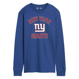 New York Giants NFL Gameday Adult Long Sleeve Shirt - Royal