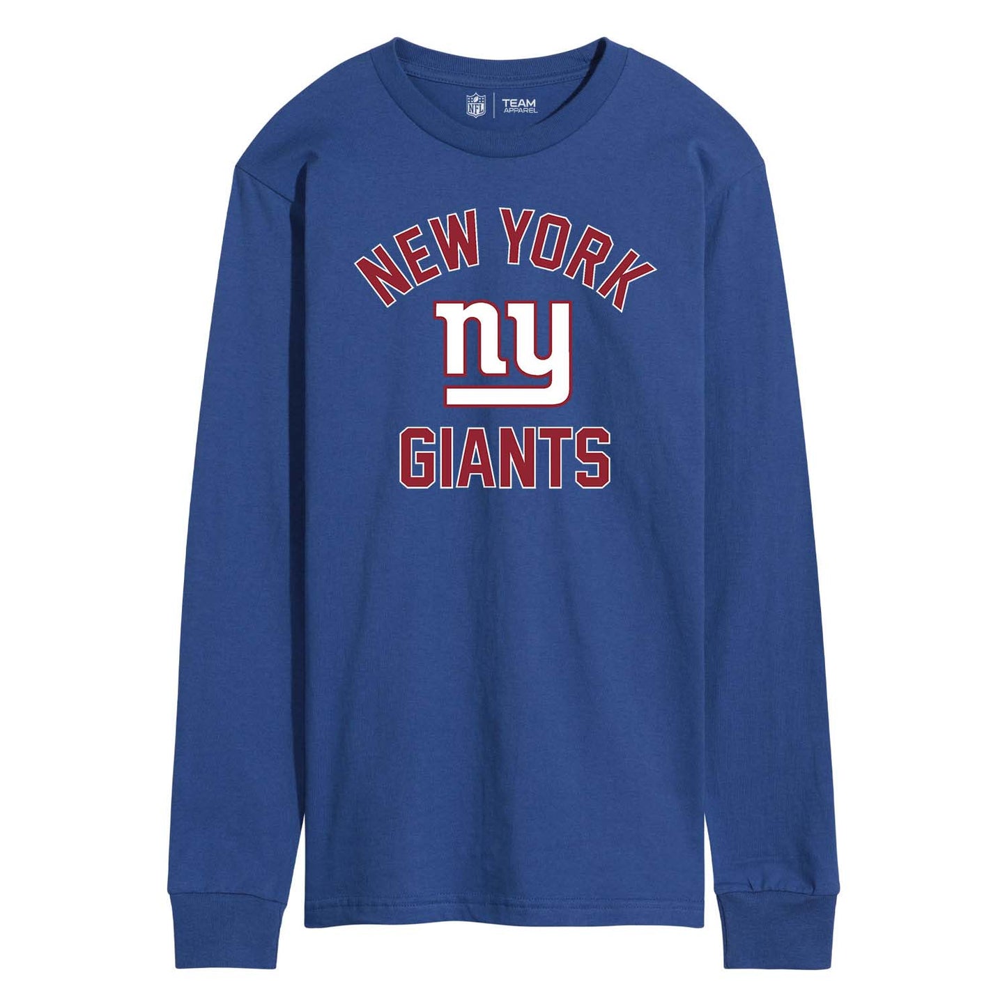 New York Giants NFL Gameday Adult Long Sleeve Shirt - Royal