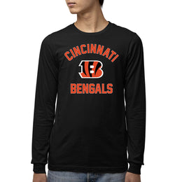 Cincinnati Bengals NFL Gameday Youth Football Long Sleeve Shirt - Black