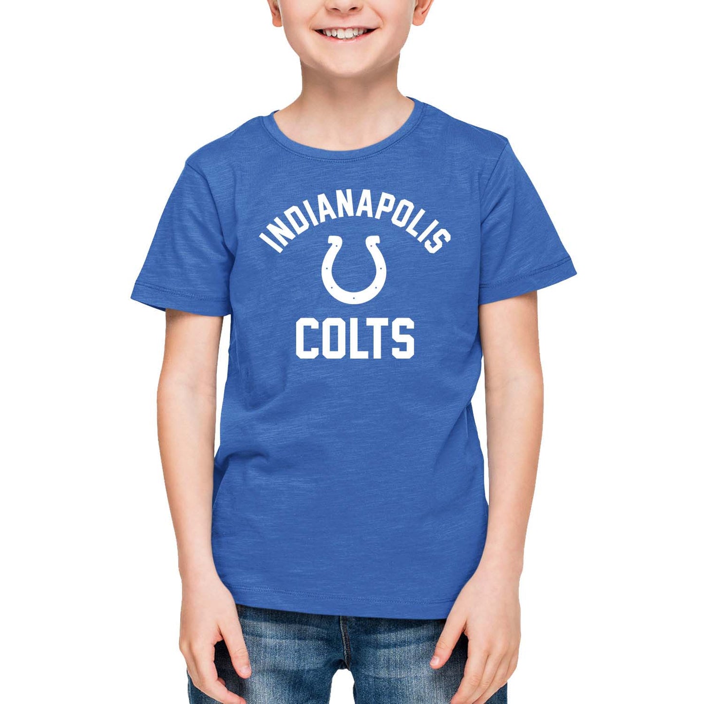 Indianapolis Colts NFL Youth Gameday Football T-Shirt - Royal