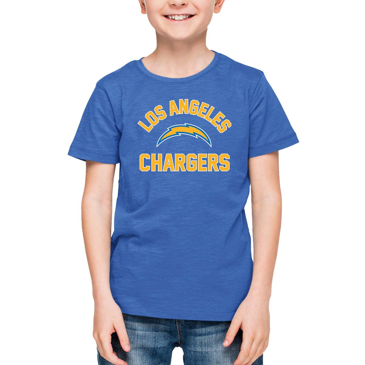 Los Angeles Chargers NFL Youth Gameday Football T-Shirt - Royal