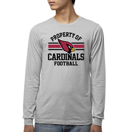 Arizona Cardinals NFL Youth Property Of Long Sleeve Lightweight T Shirt - Sport Gray