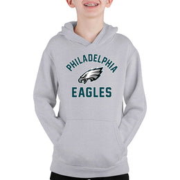 Philadelphia Eagles NFL Youth Gameday Hooded Sweatshirt - Gray