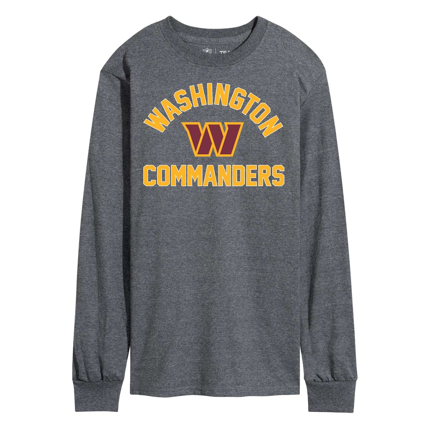 Washington Commanders NFL Gameday Adult Football Long Sleeve Shirt - Charcoal