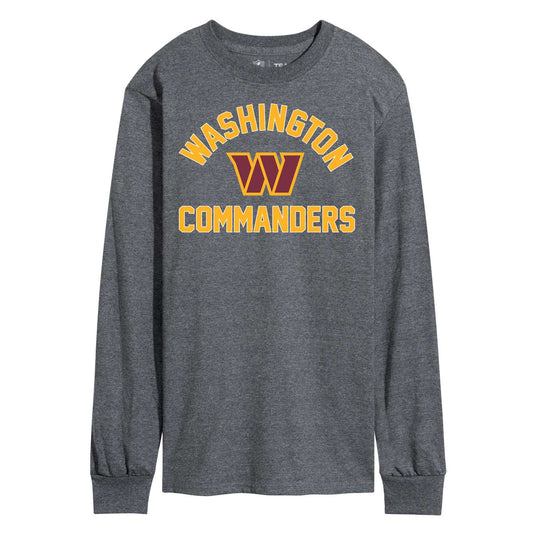 Washington Commanders NFL Gameday Adult Football Long Sleeve Shirt - Charcoal