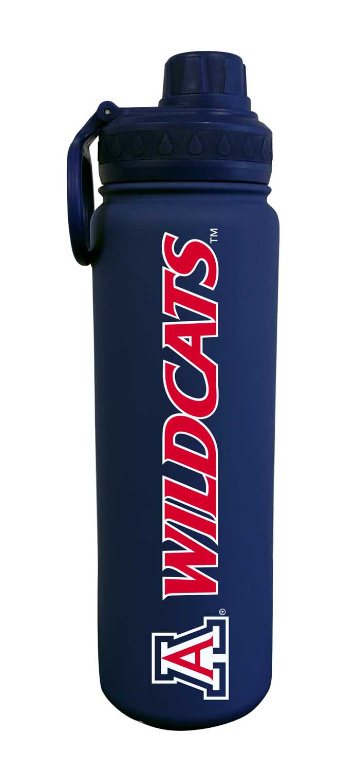 Arizona Wildcats NCAA Stainless Steel Water Bottle - Navy
