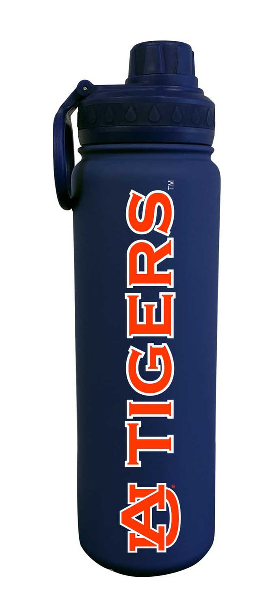 Auburn Tigers NCAA Stainless Steel Water Bottle - Navy