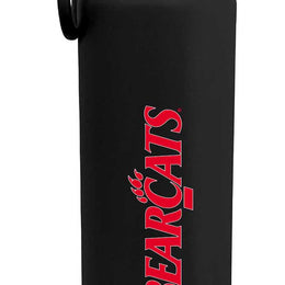 Cincinnati  Bearcats NCAA Stainless Steel Water Bottle - Black
