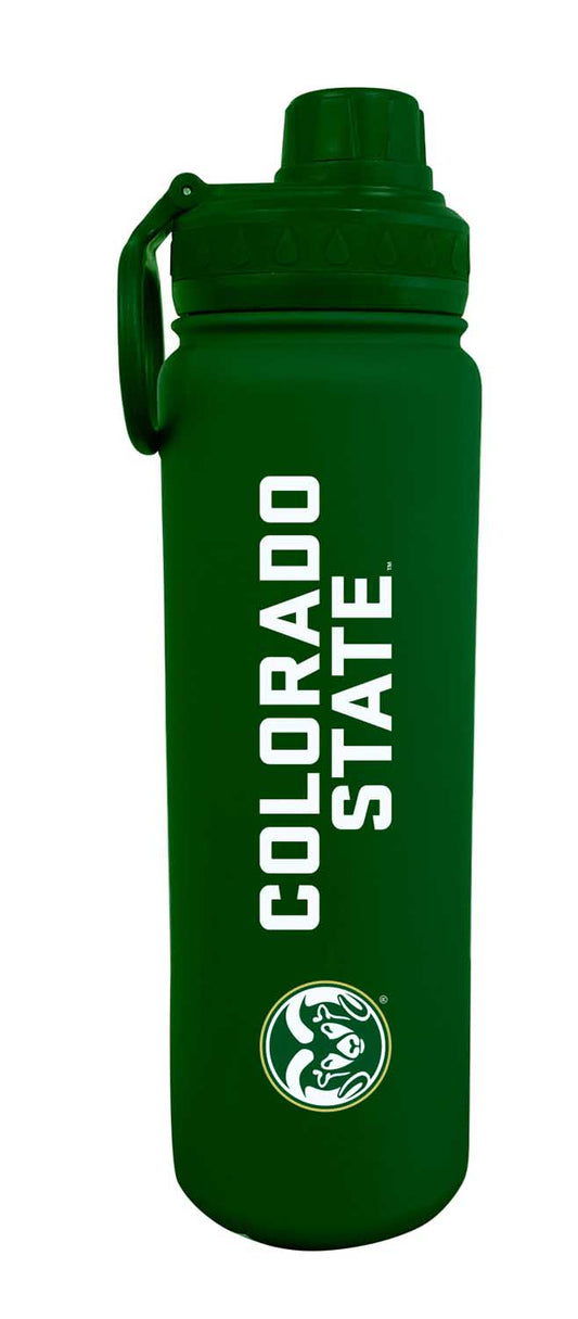 Colorado State Rams NCAA Stainless Steel Water Bottle - Green