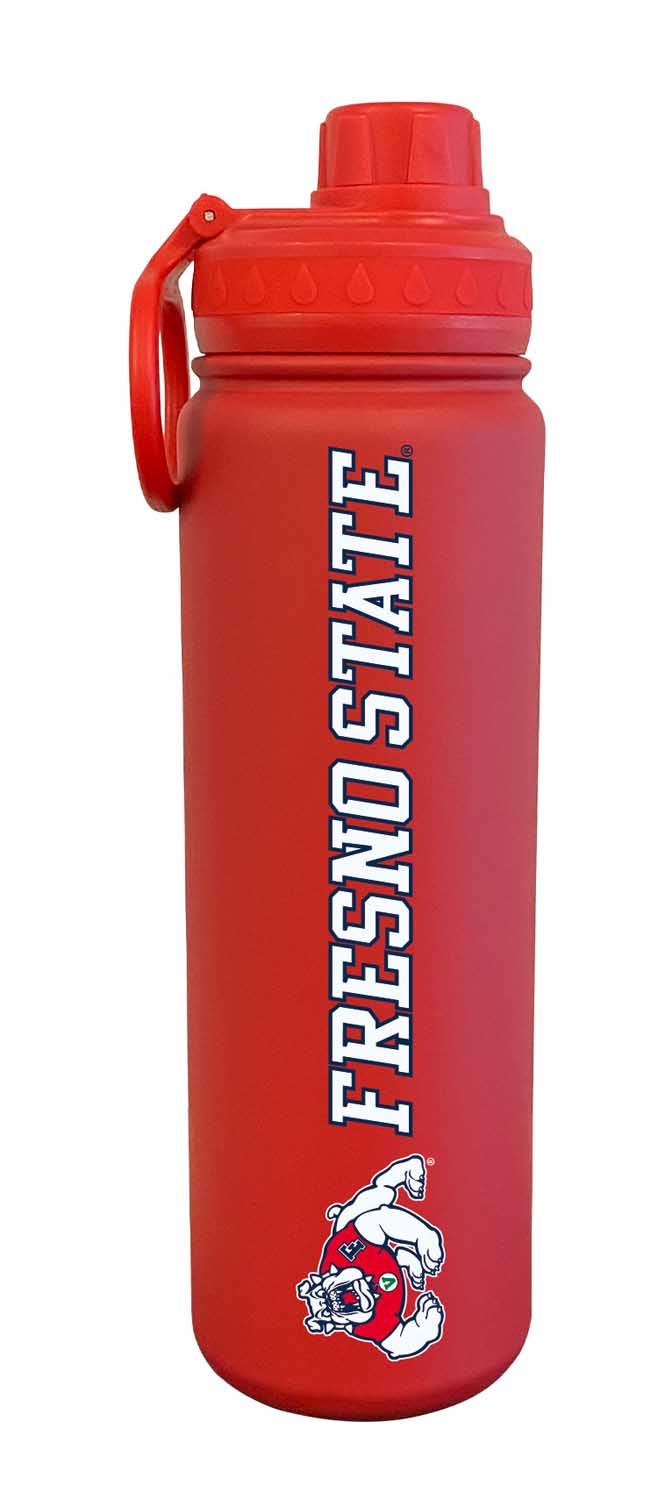 Fresno State Bulldogs NCAA Stainless Steel Water Bottle - Red