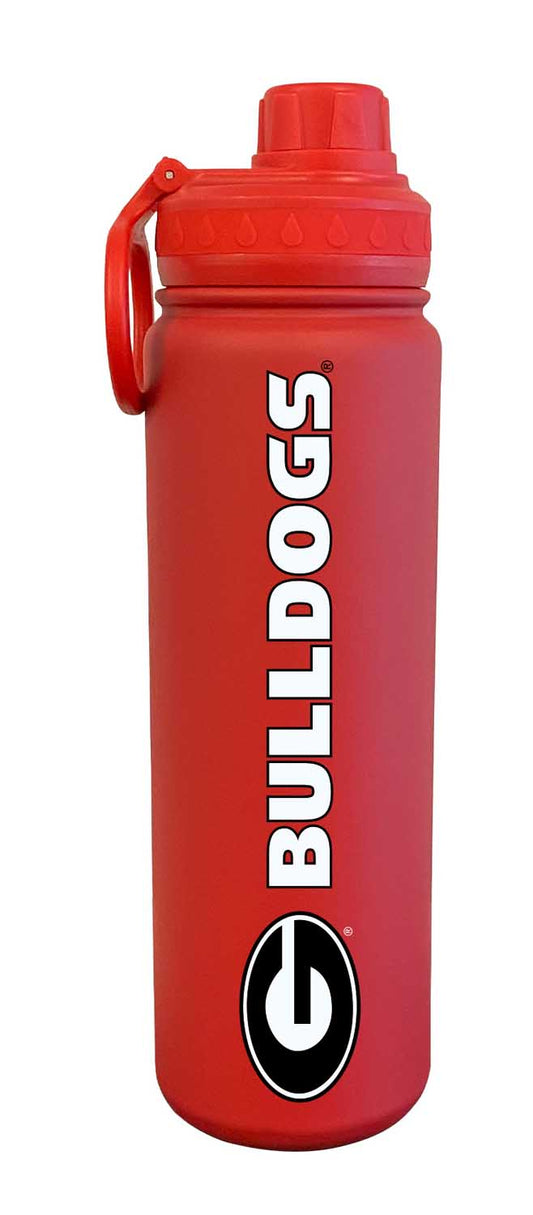 Georgia Bulldogs NCAA Stainless Steel Water Bottle - Red