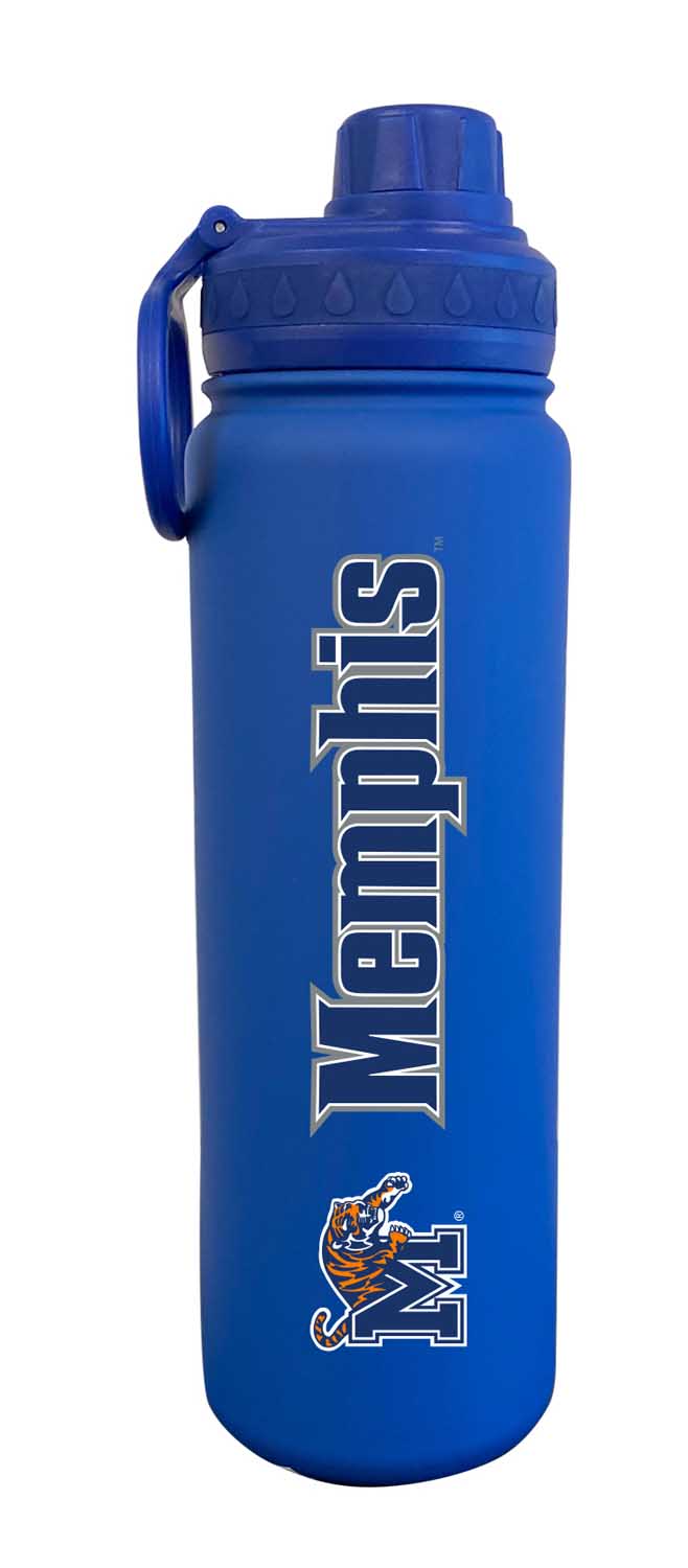 Memphis  Tigers NCAA Stainless Steel Water Bottle - Royal