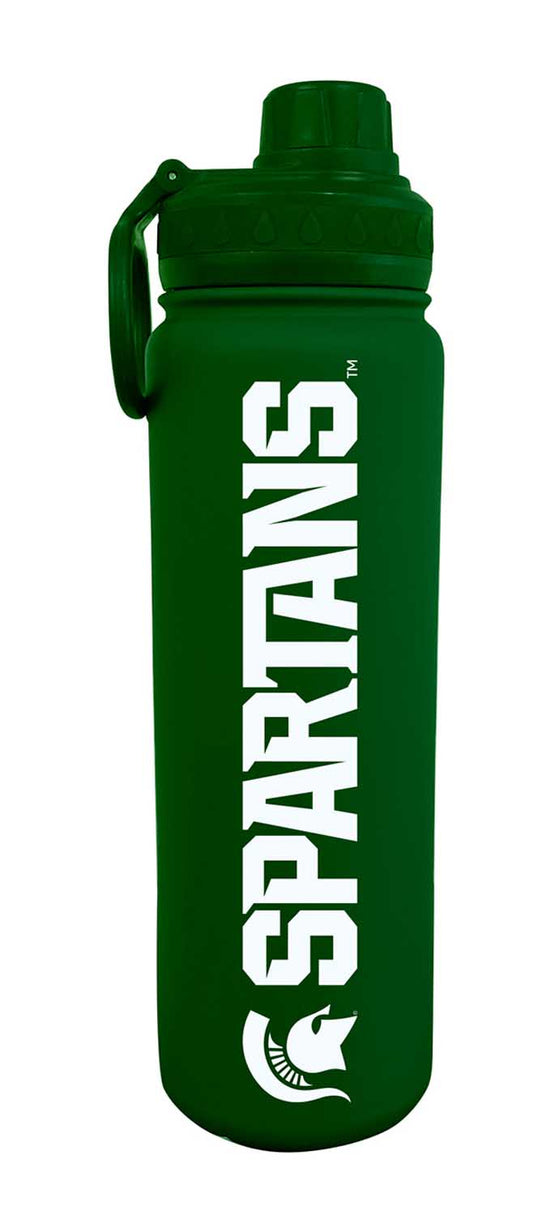 Michigan State Spartans NCAA Stainless Steel Water Bottle - Green
