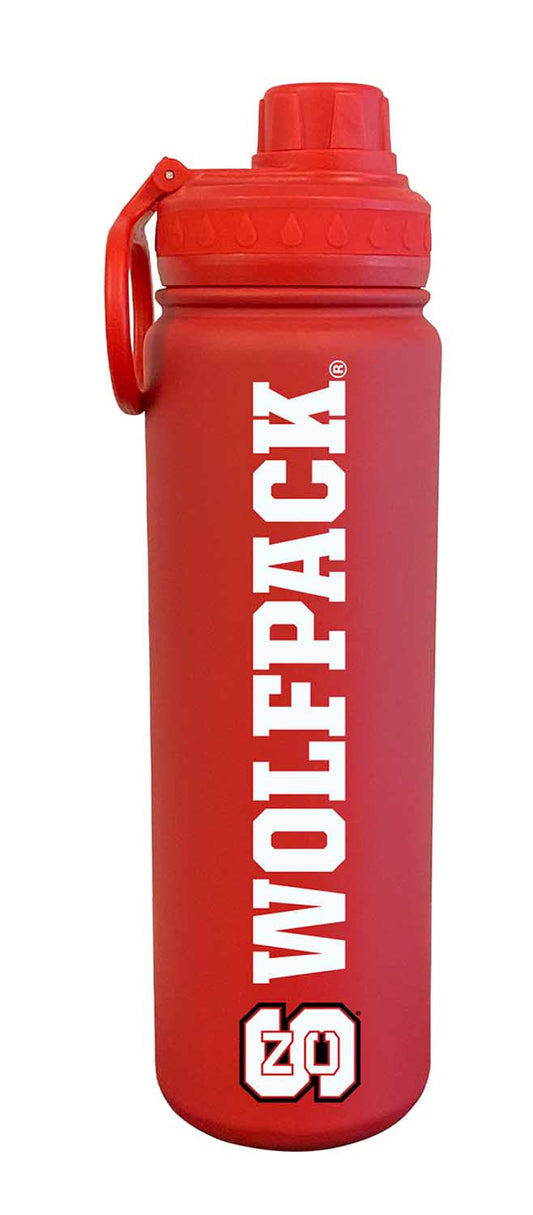 NC State Wolfpack NCAA Stainless Steel Water Bottle - Red