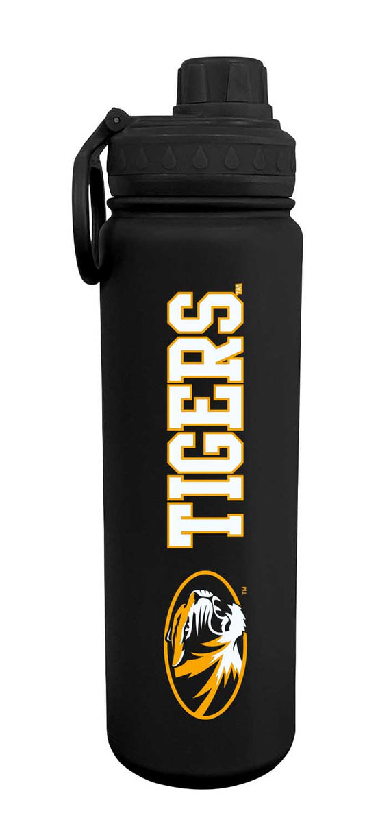 Missouri Tigers NCAA Stainless Steel Water Bottle - Black