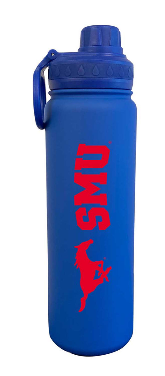 SMU Mustangs NCAA Stainless Steel Water Bottle - Royal