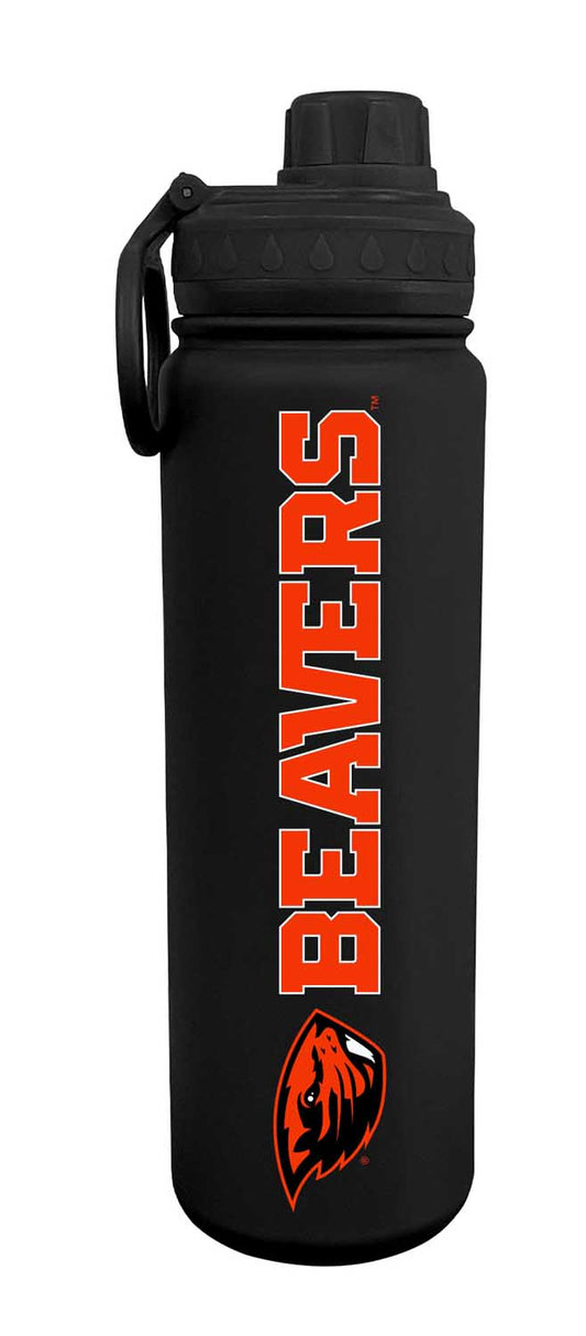 Oregon State Beavers NCAA Stainless Steel Water Bottle - Black