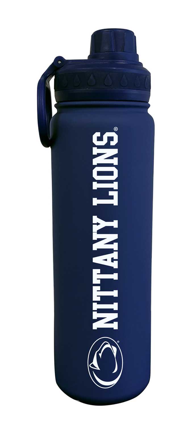 Penn State Nittany Lions NCAA Stainless Steel Water Bottle - Navy