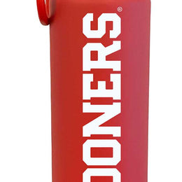 Oklahoma Sooners NCAA Stainless Steel Water Bottle - Crimson