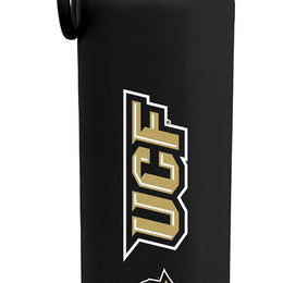 Central Florida Knights NCAA Stainless Steel Water Bottle - Black