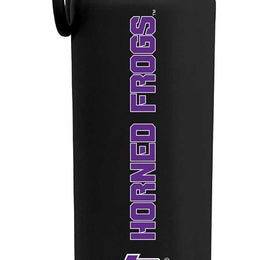 TCU Horned Frogs NCAA Stainless Steel Water Bottle - Black