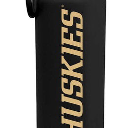 Washington Huskies NCAA Stainless Steel Water Bottle - Black