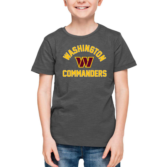 Washington Commanders NFL Youth Gameday Football T-Shirt - Charcoal