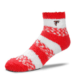 Atlanta Falcons NFL Cozy Soft Slipper Socks - Red