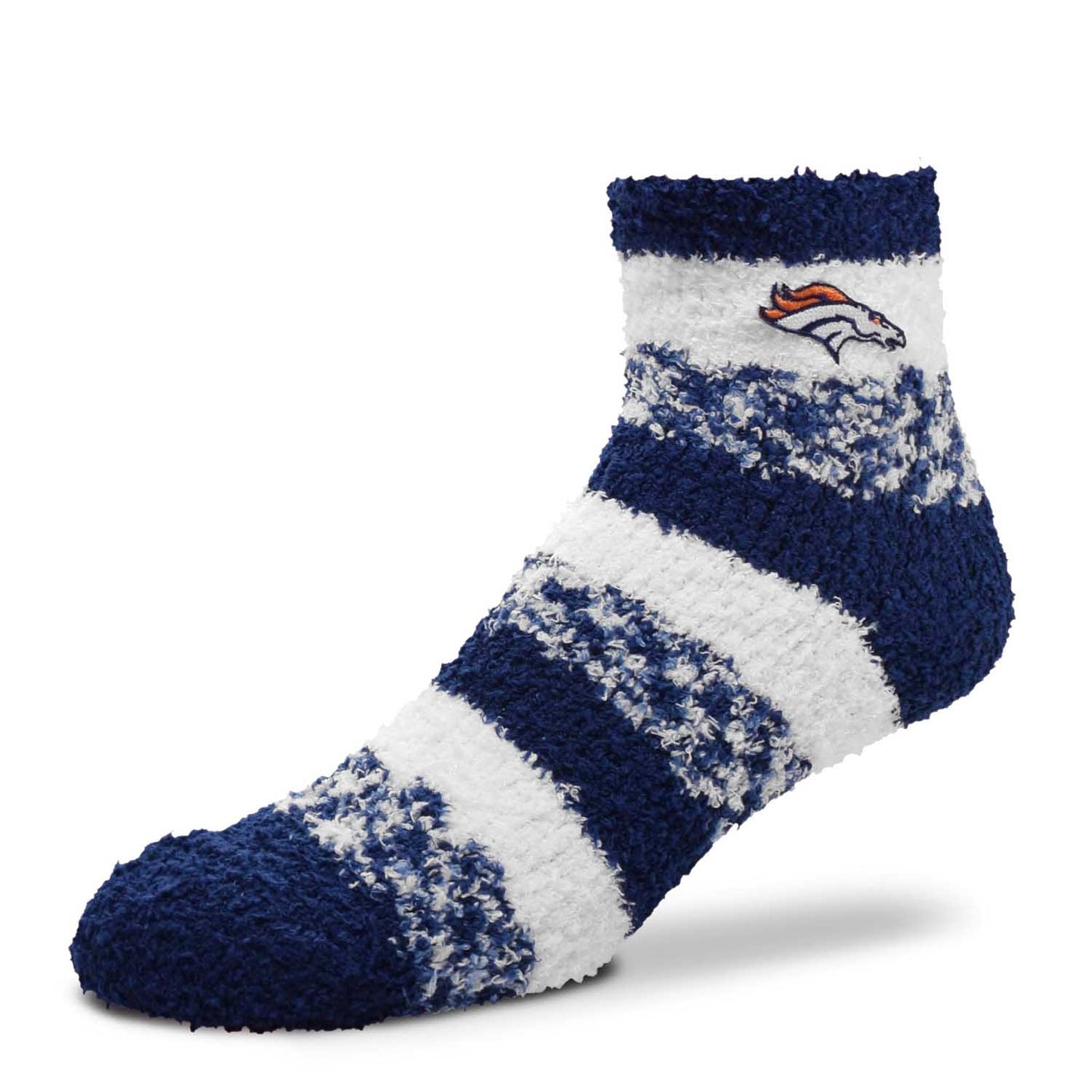 Denver Broncos NFL Cozy Soft Slipper Socks - Navy