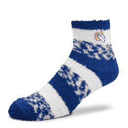 Los Angeles Rams NFL Cozy Soft Slipper Socks - Navy