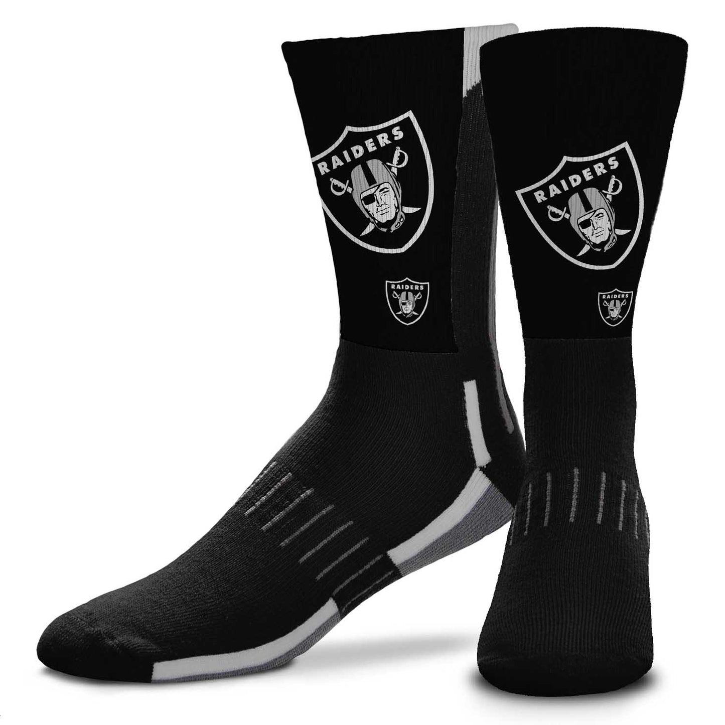 Las Vegas Raiders NFL Youth V Curve Socks - Team Color