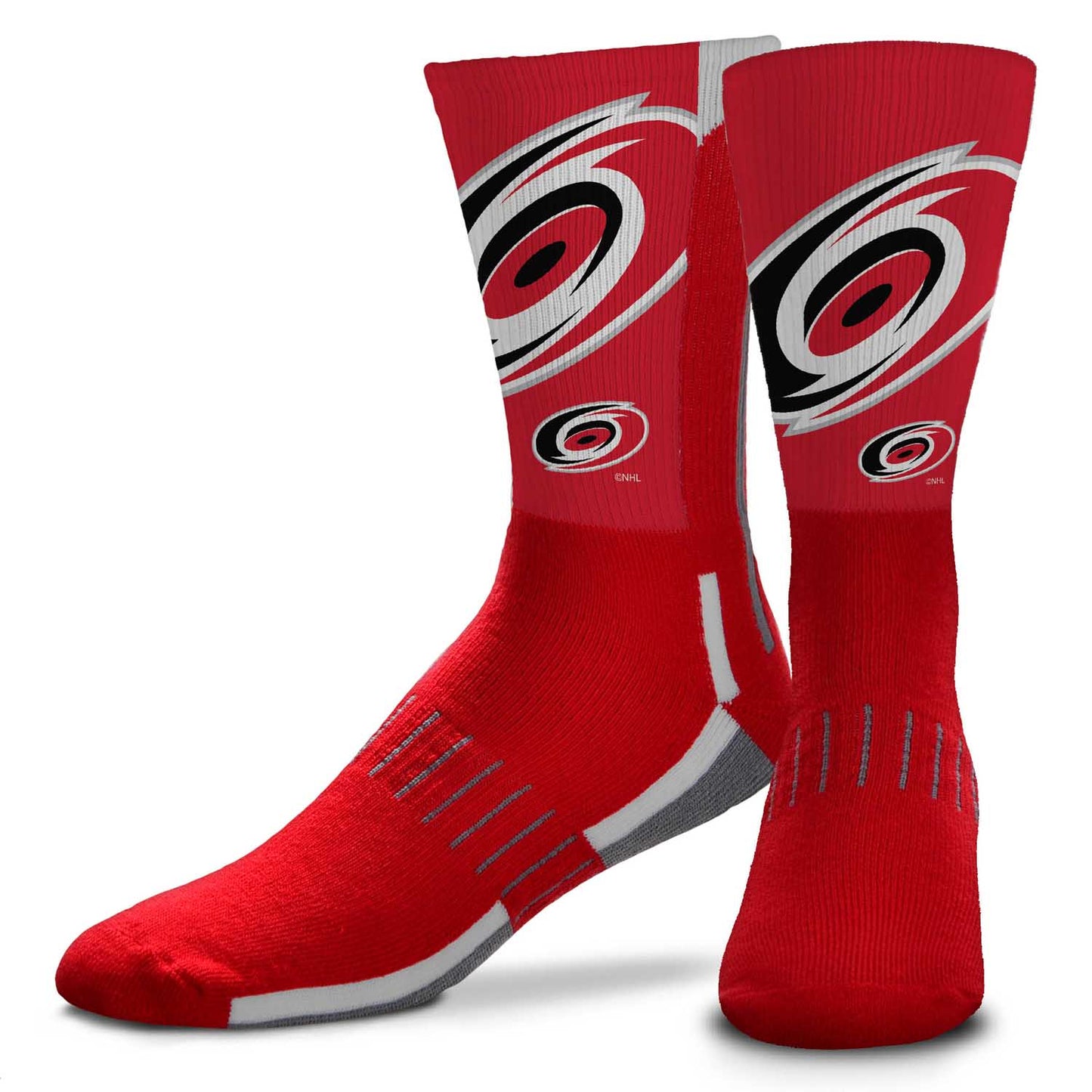 Carolina Hurricanes Youth NHL Zoom Curve Team Crew Socks - Red