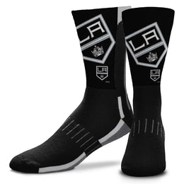 Los Angeles Kings Youth NHL Zoom Curve Team Crew Socks - Black