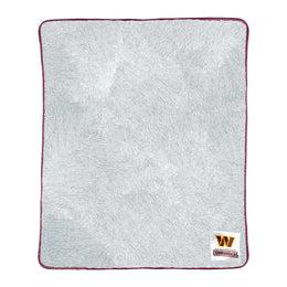Washington Commanders NFL Silk Touch Sherpa Throw Blanket - Maroon