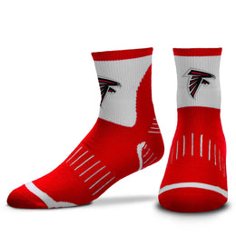 Atlanta Falcons NFL Youth Performance Quarter Length Socks - Red