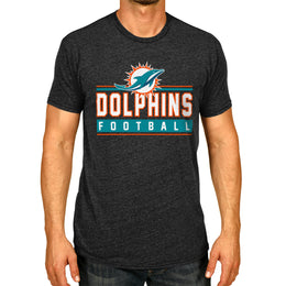 Miami Dolphins NFL Adult MVP True Fan T-Shirt - Charcoal