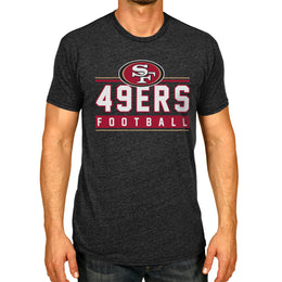 San Francisco 49ers NFL Adult MVP True Fan T-Shirt - Charcoal