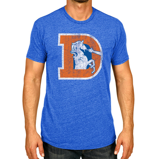 Denver Broncos NFL Modern Throwback T-shirt - Royal