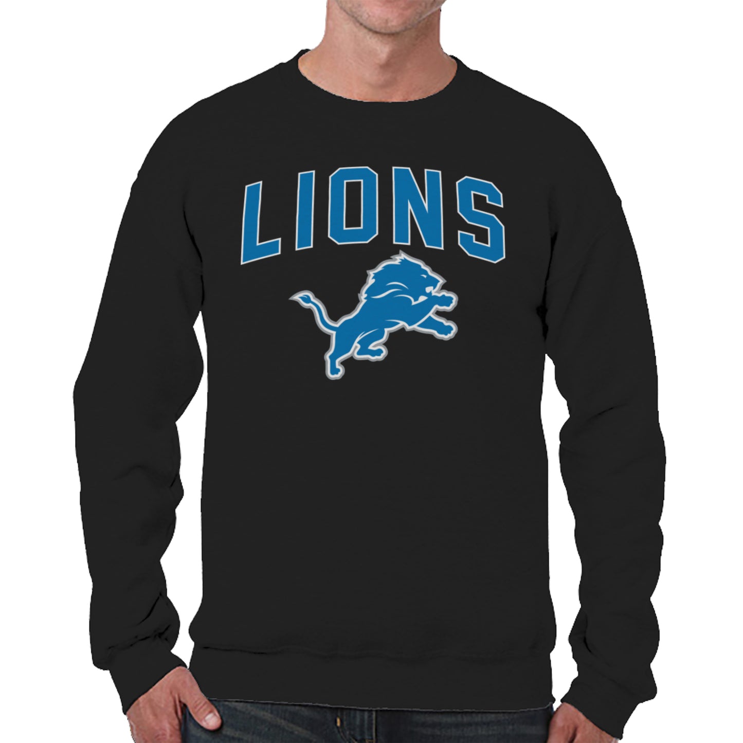 Detroit Lions NFL Home Team Crew - Black