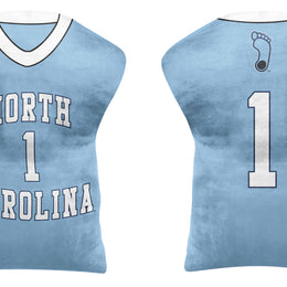 North Carolina Tar Heels NCAA Jersey Cloud Pillow - Carolina Blue