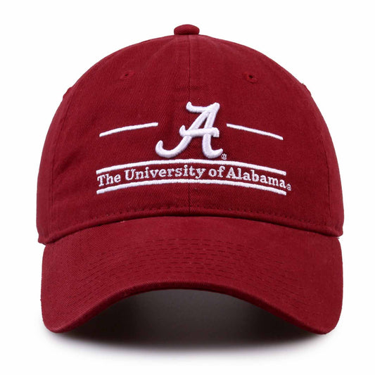 Alabama Crimson Tide NCAA Adult Bar Hat - Cardinal