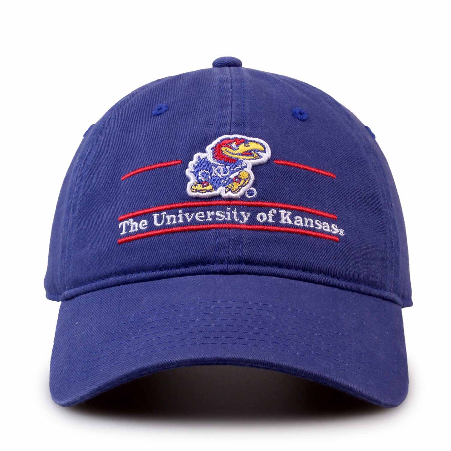 Kansas Jayhawks NCAA Adult Bar Hat - Royal
